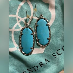 Silver Kendra Scott earrings
